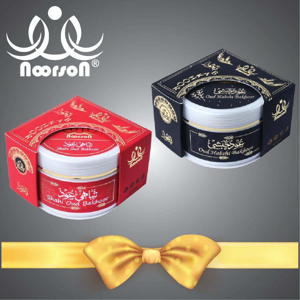 Bakhoor Shahi Oud & Oud Habshi   Premium Quality ( 02 x 40 Gram : Pack of 02 )