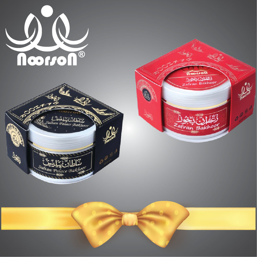 Bakhoor Zafran & Sultan Palace  Premium Quality ( 02 x 40 Gram : Pack of 02 )