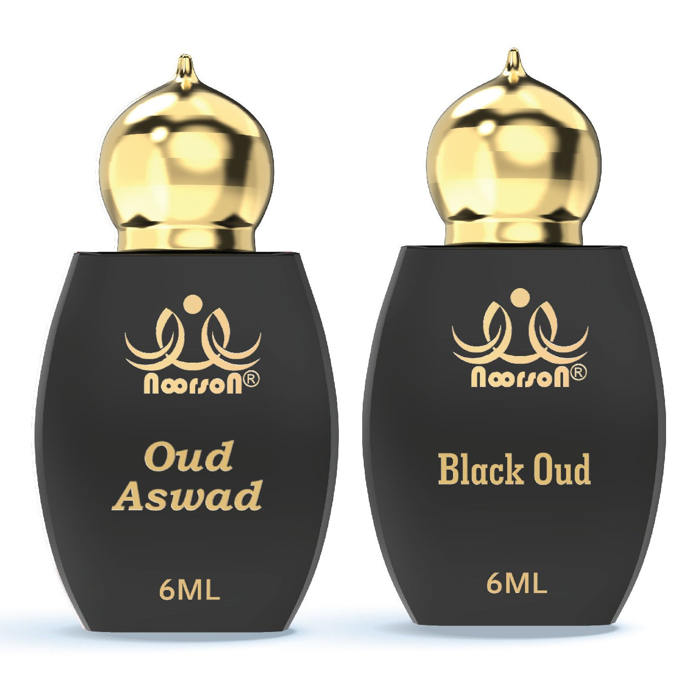 2 Pcs Attar Set – Oud Aswad And  Black Oud 6ml Each