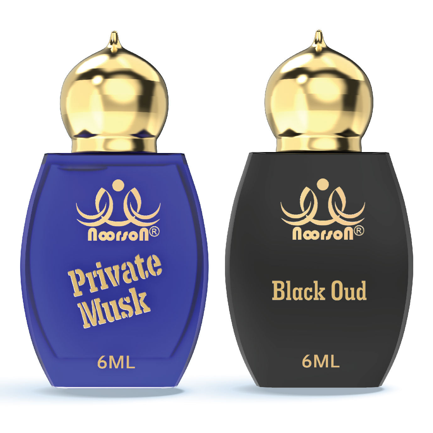 2 Pcs Attar Set –   Private Musk And Black Oud 6ml Each