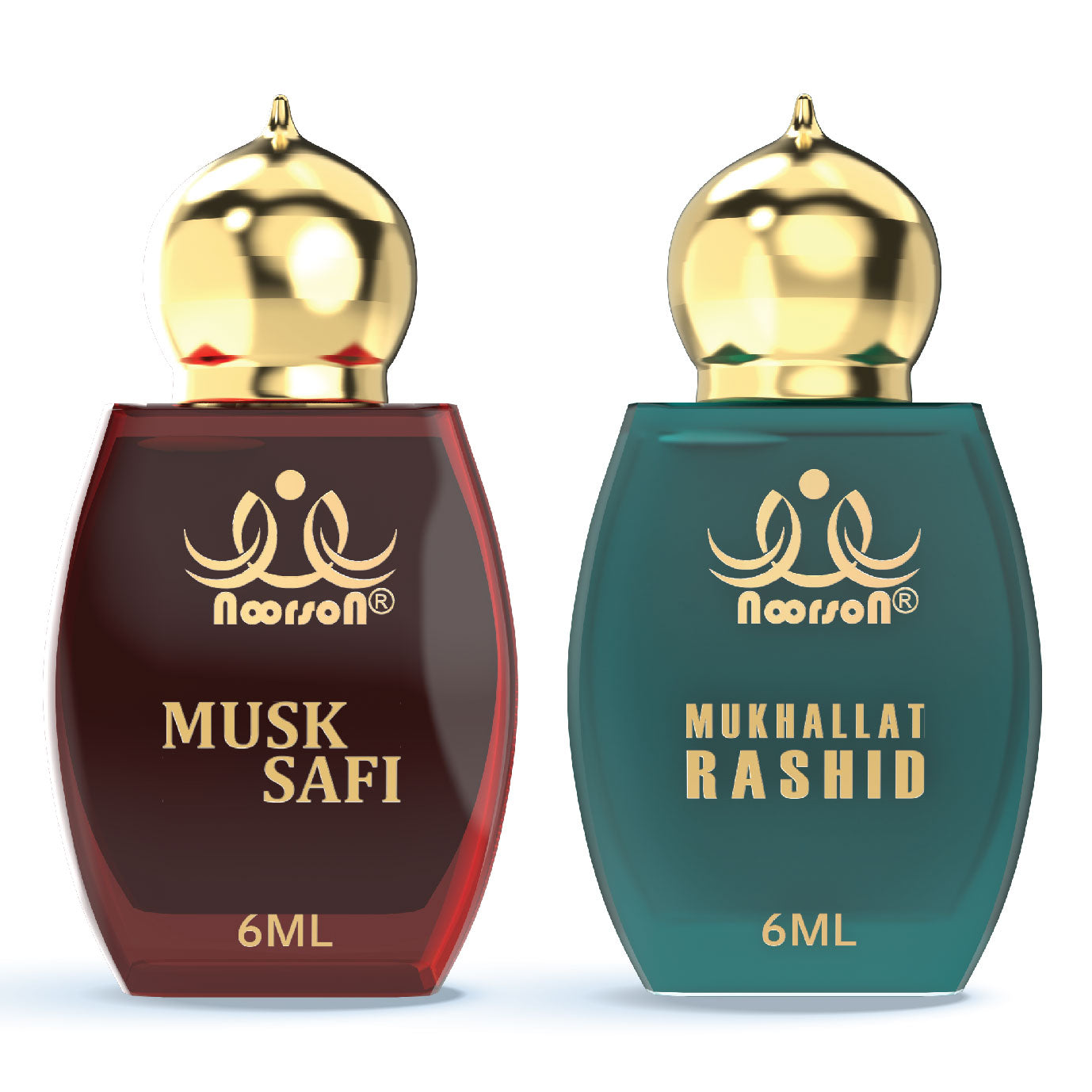 2 Pcs Attar Set – Musk Safi And Mukhallat Rashid  6ml Each