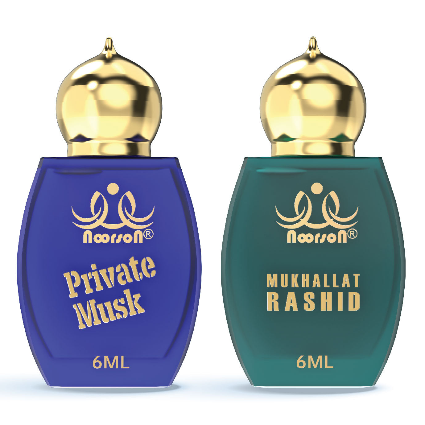2 Pcs Attar Set – Private Musk And Mukhallat Rashid  6ml Each