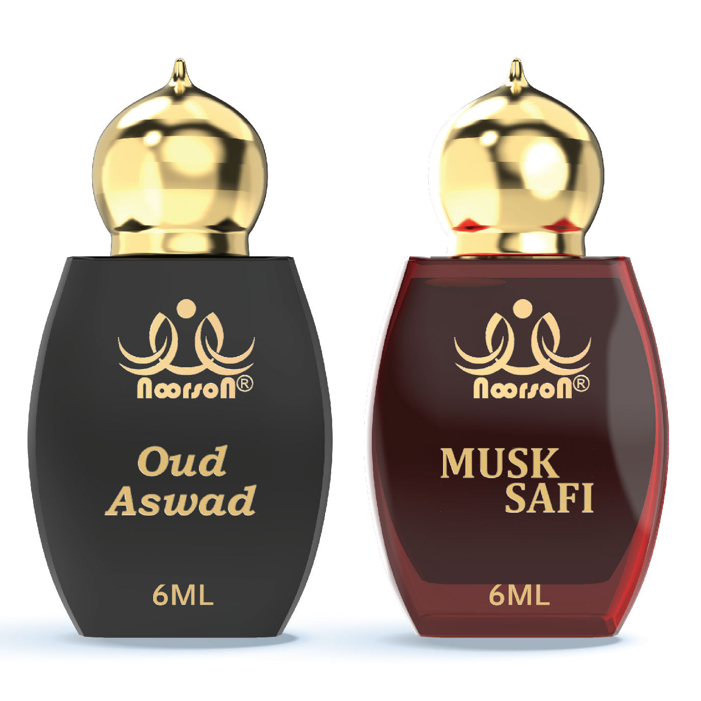 2 Pcs Attar Set – Oud Aswad And Musk Safi 6ml Each