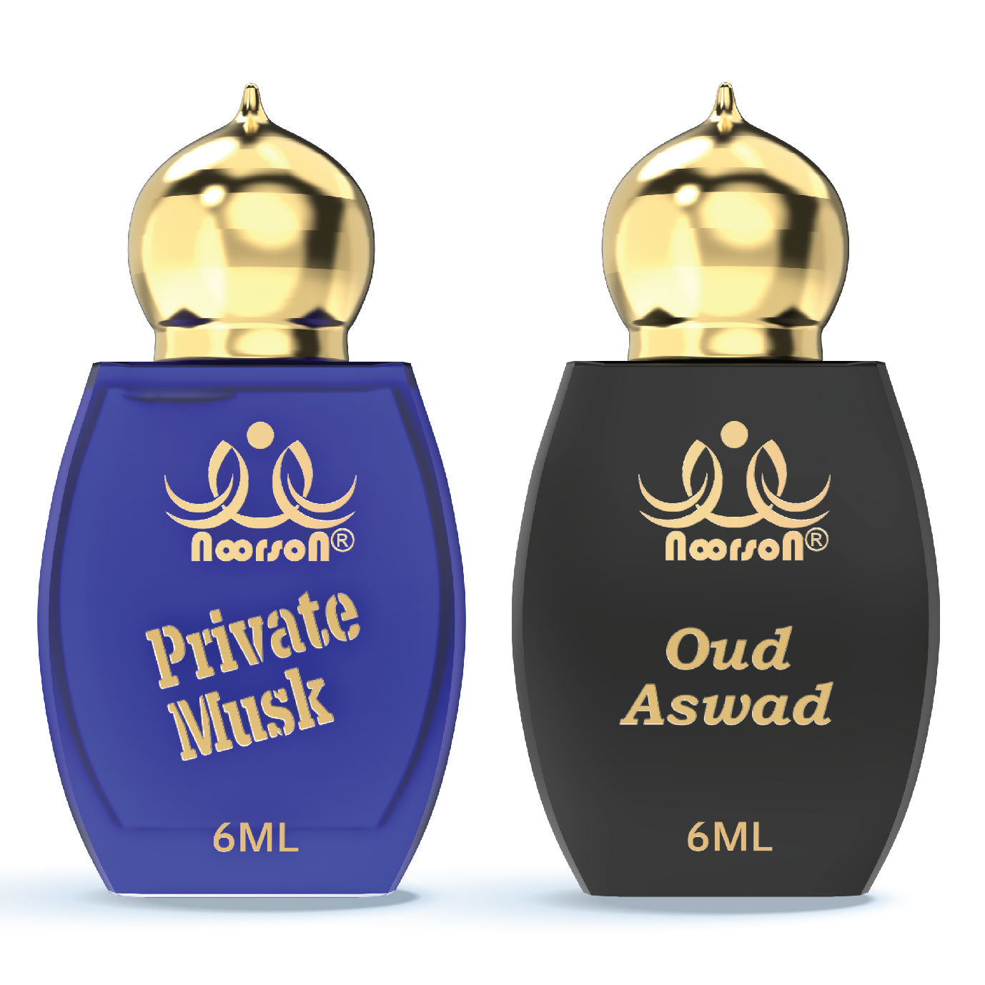 2 Pcs Attar Set – Private Musk And Oud Aswad 6ml Each