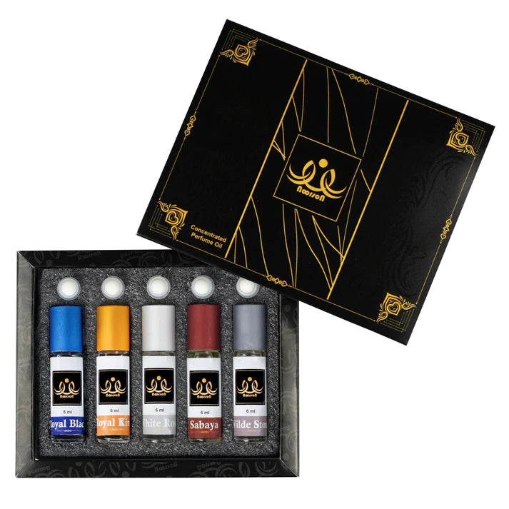 Noorson Special Attar Perfume Combo - Ibadat, Royal, Silver