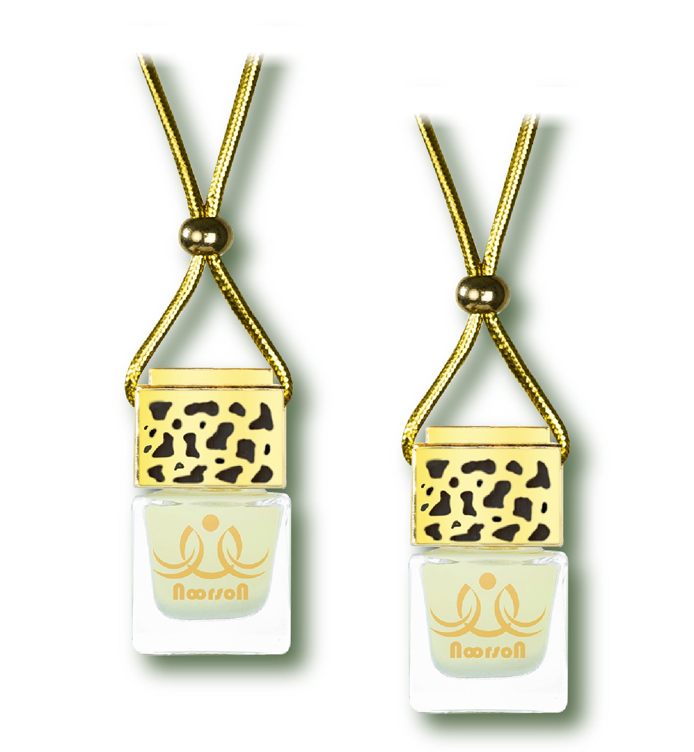 Noorson Tangy Masti Car Air Freshener Hanging with 100% Natural Essential Oils ( Pack Of 2 )