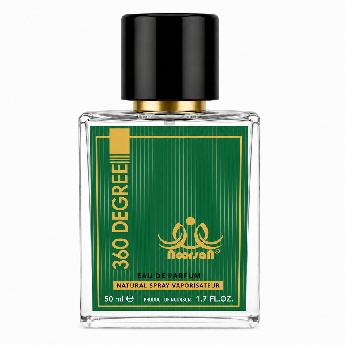 Noorson 360 Degree Ibadat Series Natural Spray Vaporisateur  Eau de Parefum 50ml for Men and Women
