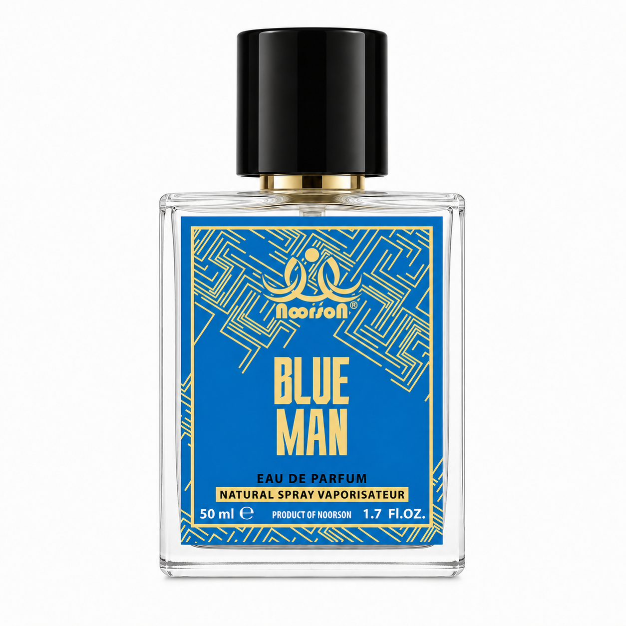 Noorson Blue Man Ibadat Series Natural Spray Vaporisateur  Eau de Parefum 50ml for Men and Women