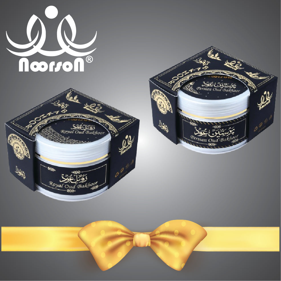 Bakhoor Persian Oud & Royal Oud Premium Quality  (02 x 40 Gram : Pack of 02)