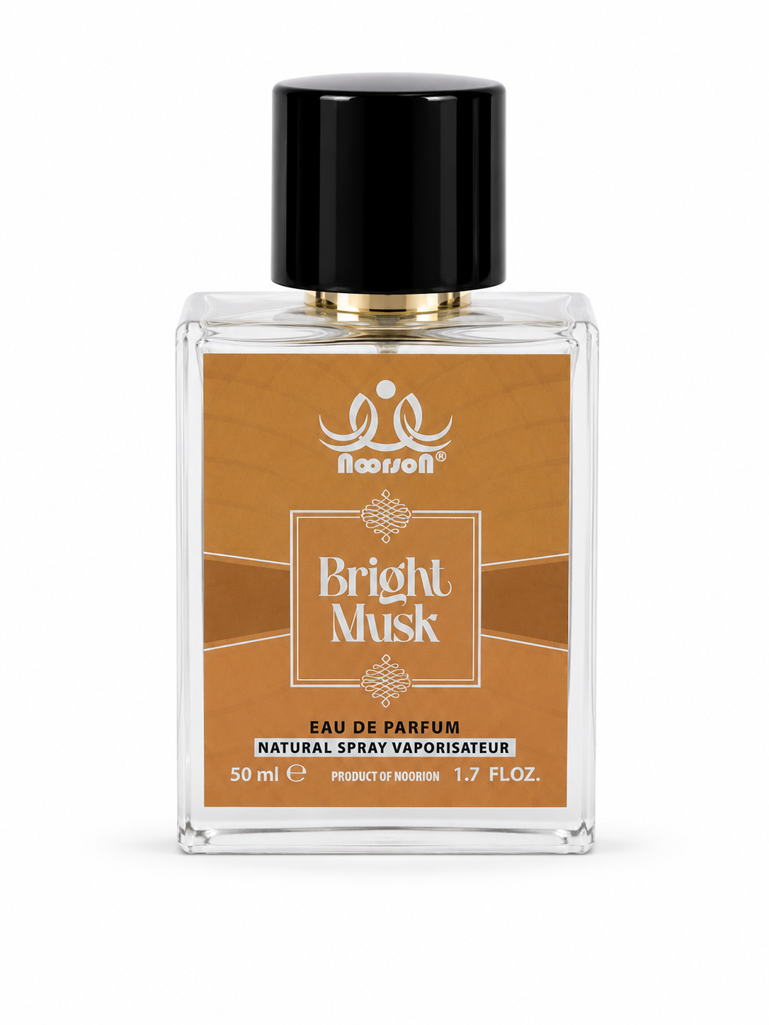 Noorson Bright Musk Ibadat Series Natural Spray Vaporisateur  Eau de Parefum 50ml for Men and Women