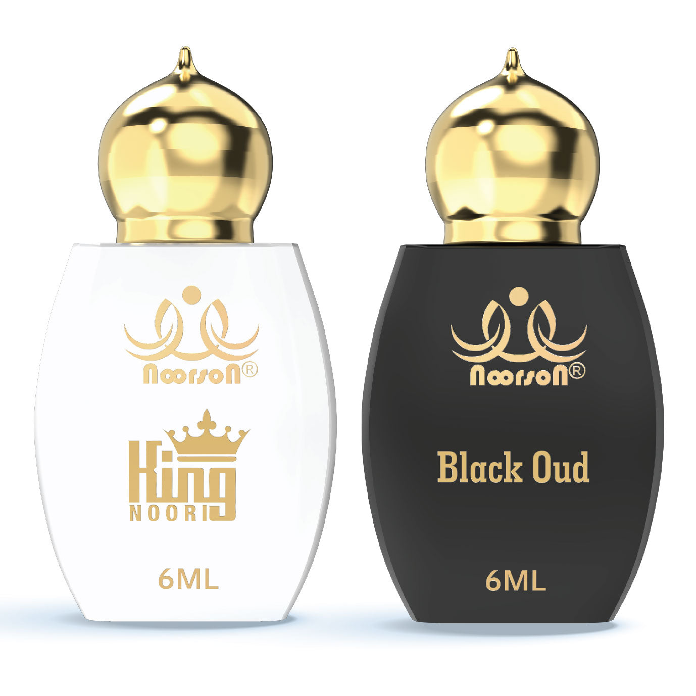 2 Pcs Attar Set –  King Noori And Black Oud 6ml Each