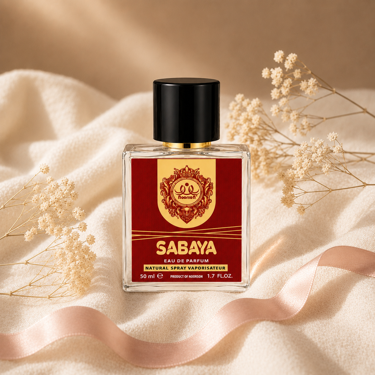 Noorson Sabaya Ibadat Series Natural Spray Vaporisateur Eau de Parefum 50ml for Men and Women