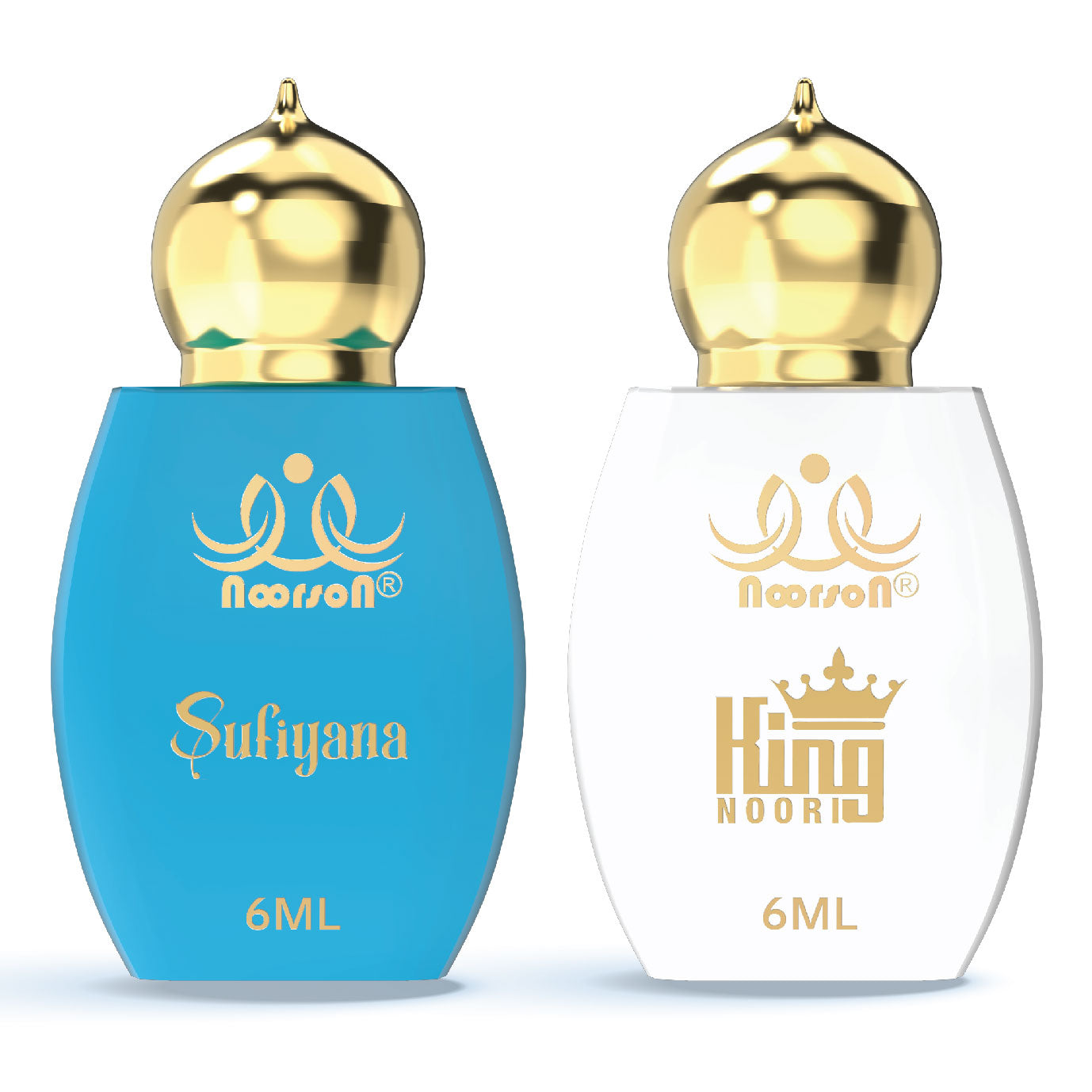 2 Pcs Attar Set –  Sufiyana And King Noori  6ml Each