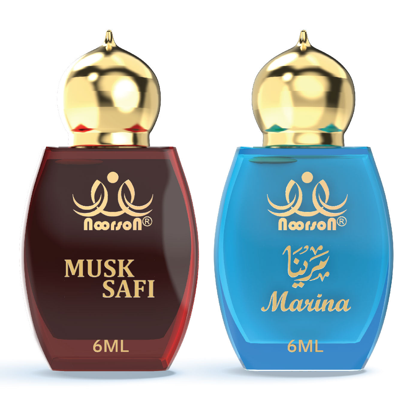 2 Pcs Attar Set –  Musk Safi And Marina  6ml Each