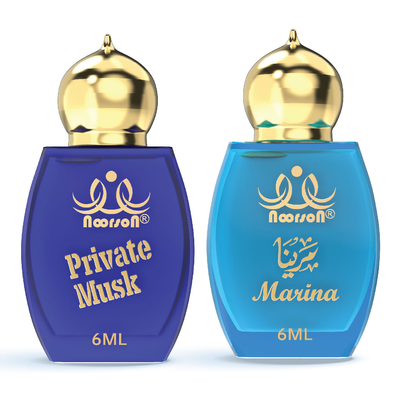 2 Pcs Attar Set –  Private Musk And Marina  6ml Each