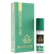 Noorson 360 Degree Attar 6ml | Long Lasting Premium Alcohol-Free Perfume Oil for Men & Women | Roll-On Ittar Fragrance | Rich, Exotic & Concentrated Aroma | Travel Friendly Pocket Perfume