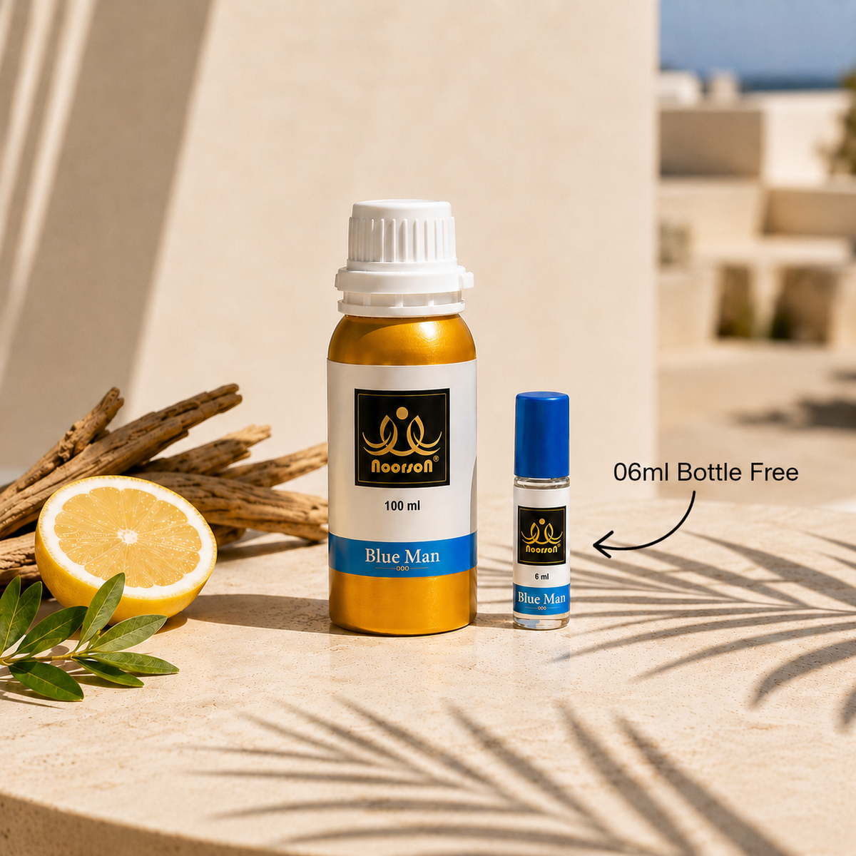 Blue Man Non-Alcoholic Premium Quality Attar Perfume - Mega Pack