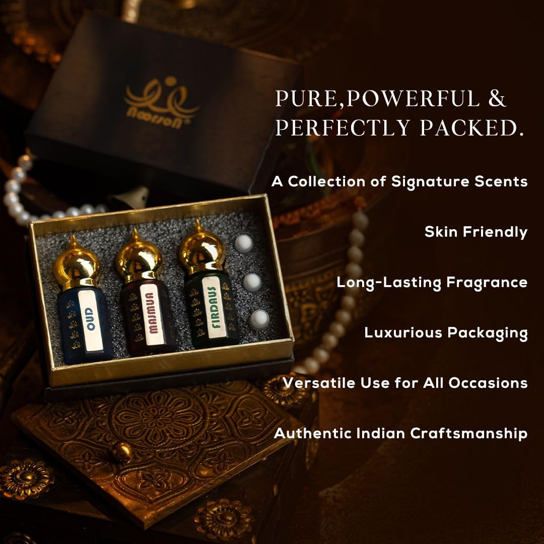 Pack of 3 Perfection - Oud, Majmua, Firdaus