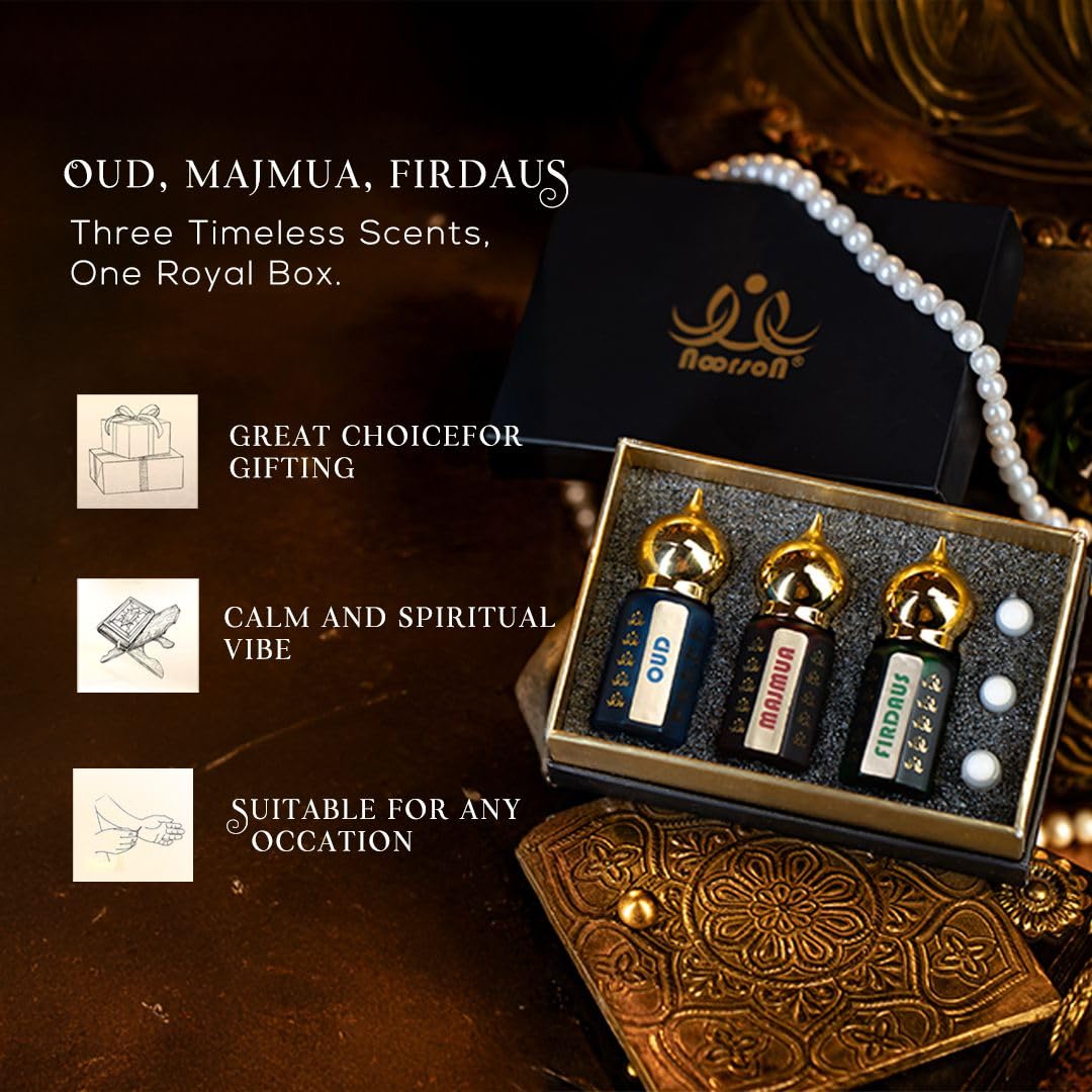 Pack of 3 Perfection - Oud, Majmua, Firdaus