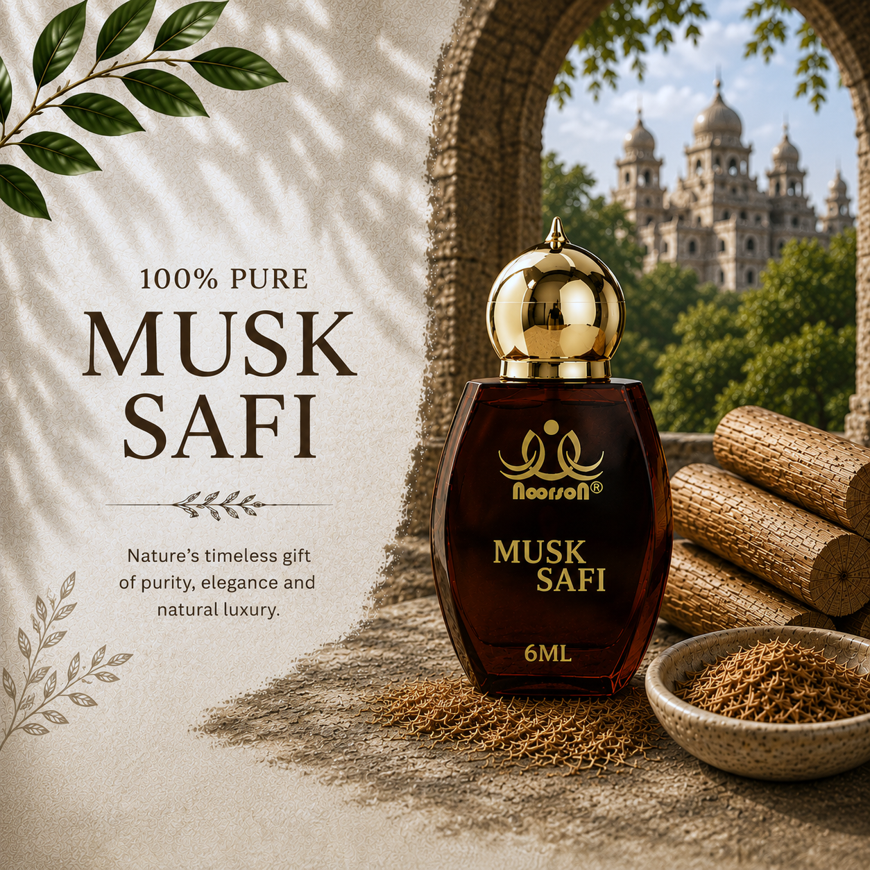 Musk Safi Non-Alcoholic Premium Quality Attar Perfume
