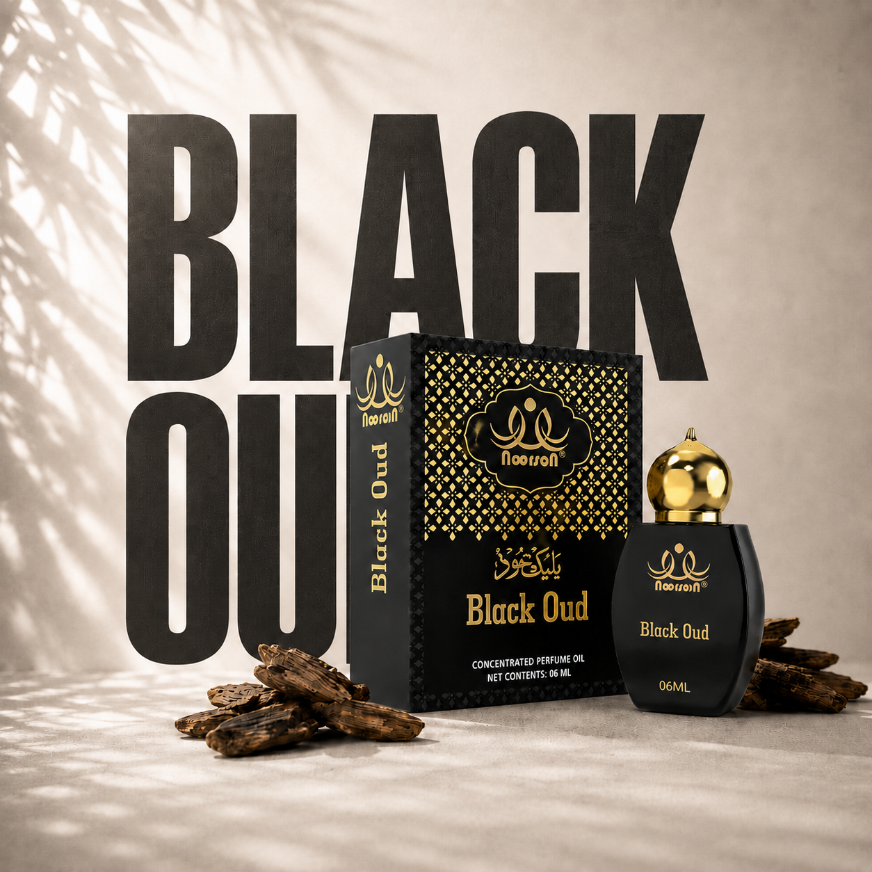 Black Oud Non-Alcoholic Premium Quality Attar Perfume
