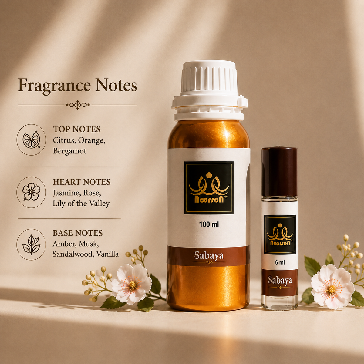 Sabaya Non-Alcoholic Premium Quality Attar Perfume