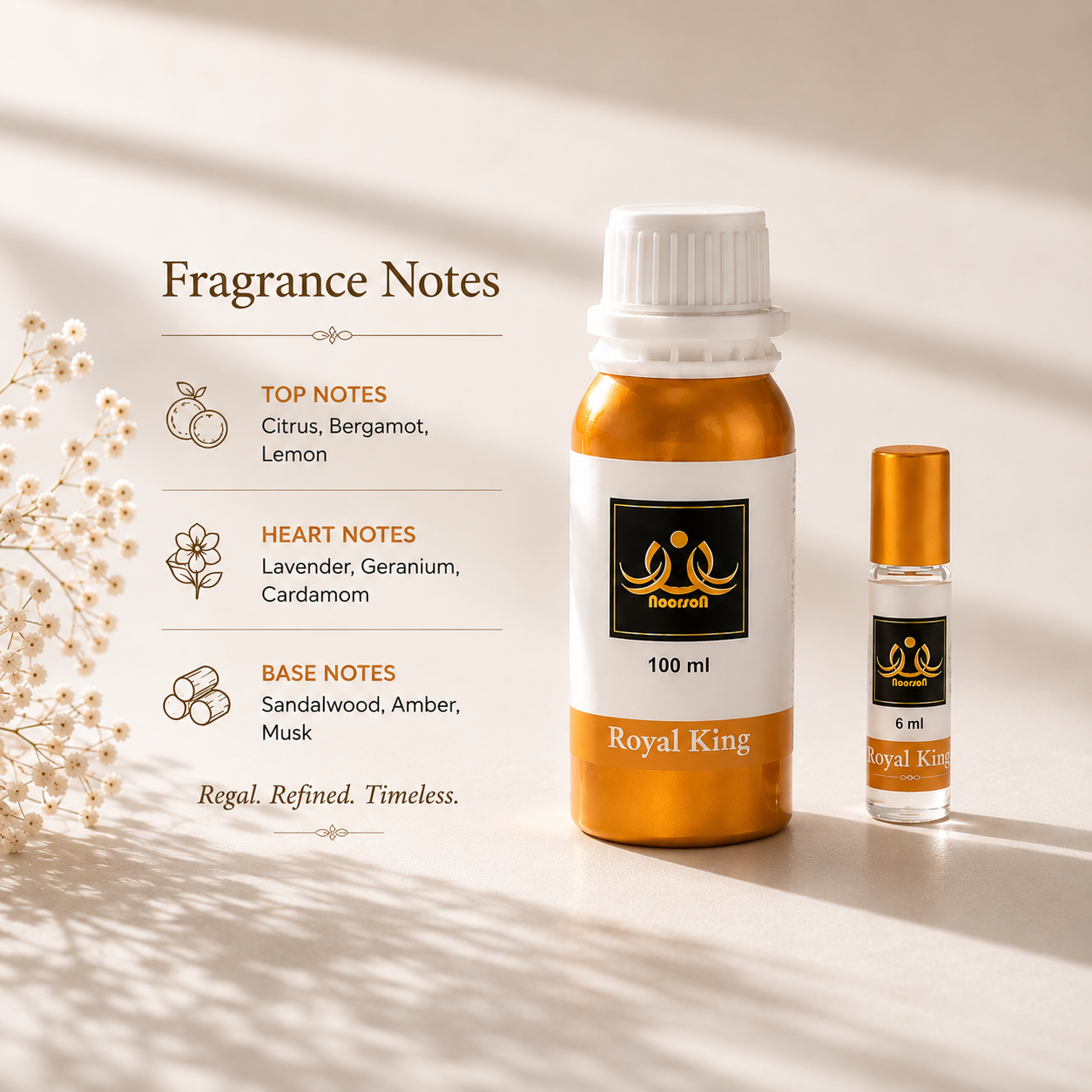 Royal King Non-Alcoholic Premium Quality Attar Perfume