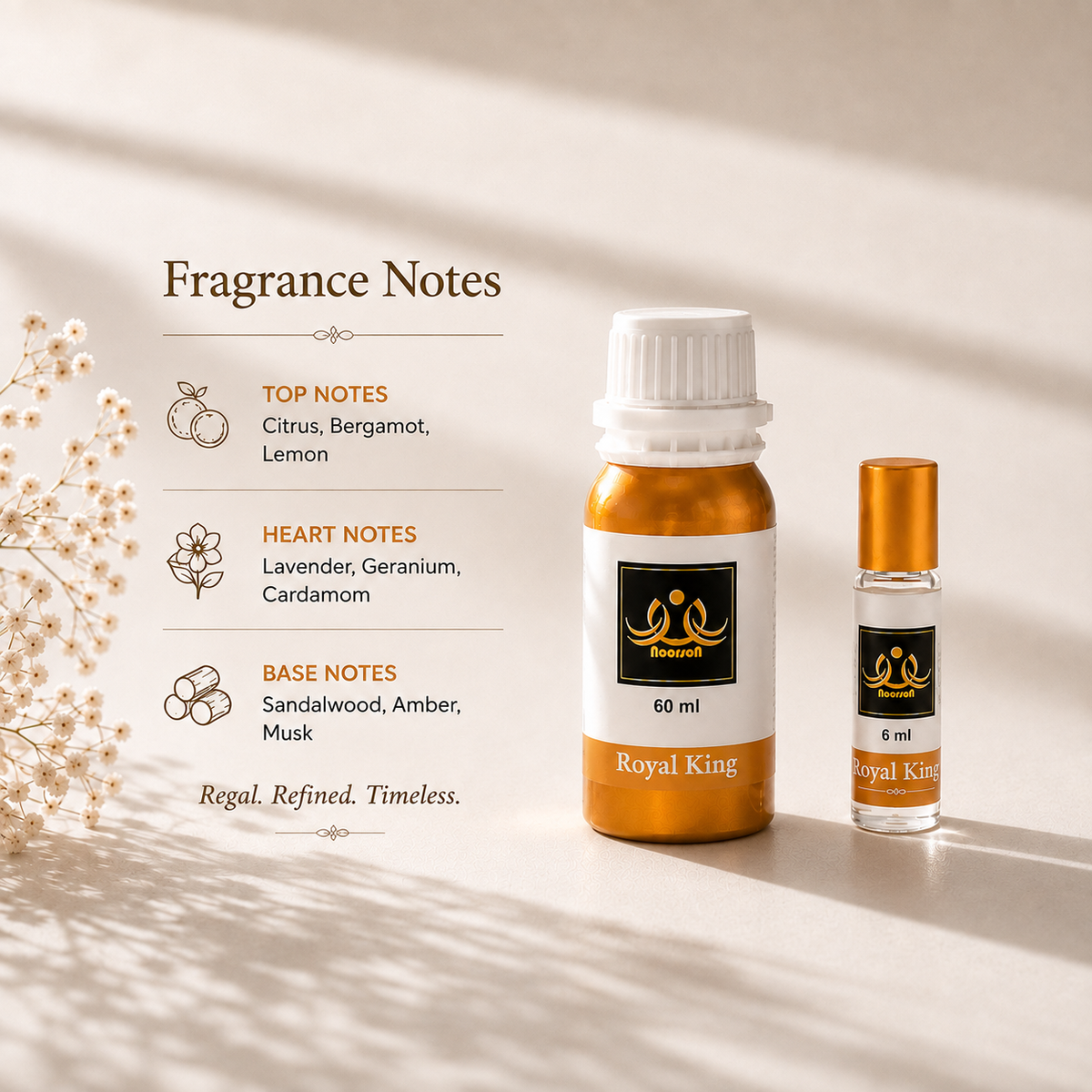 Royal King Non-Alcoholic Premium Quality Attar Perfume