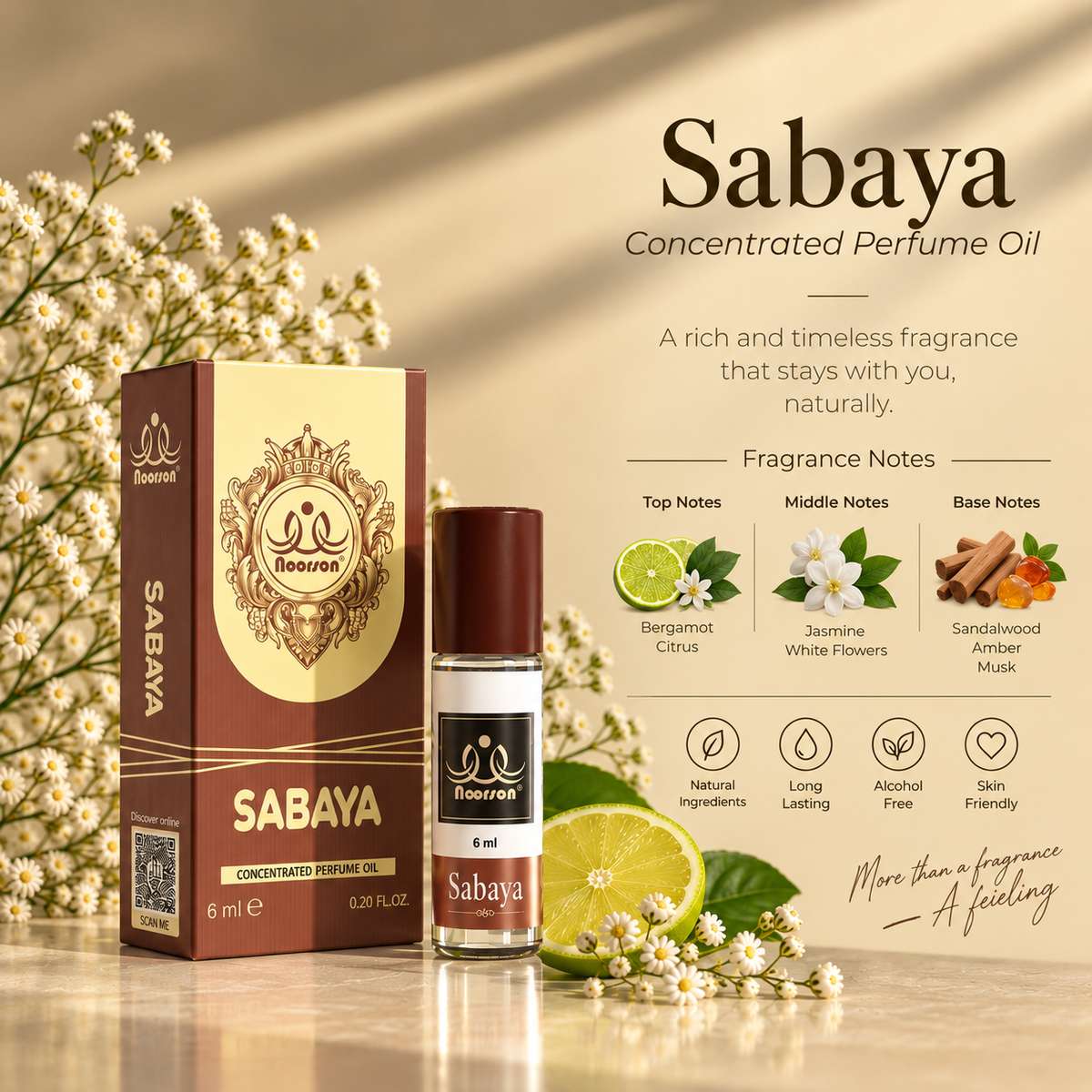 Noorson Sabaya 06ML | Ibadat series | Alcohol free | Unisex