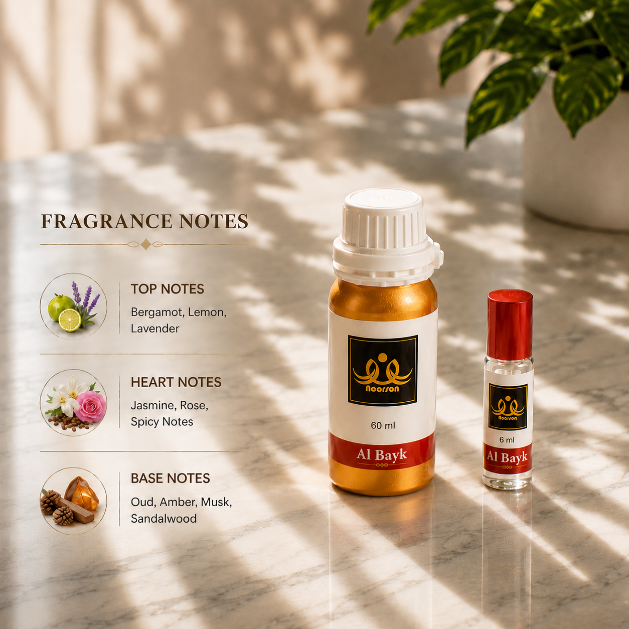 Al Bayk Non-Alcoholic Premium Quality Attar Perfume - Mega Pack