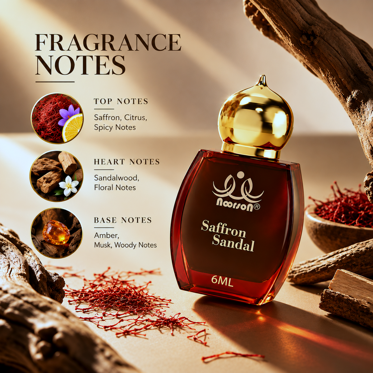 Musk Safi Non-Alcoholic Premium Quality Attar Perfume 6ml