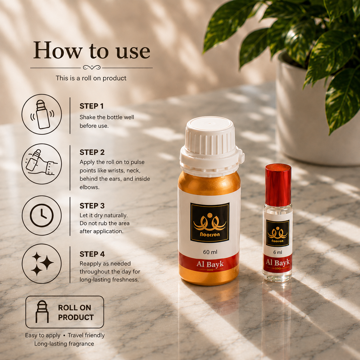 Al Bayk Non-Alcoholic Premium Quality Attar Perfume - Mega Pack