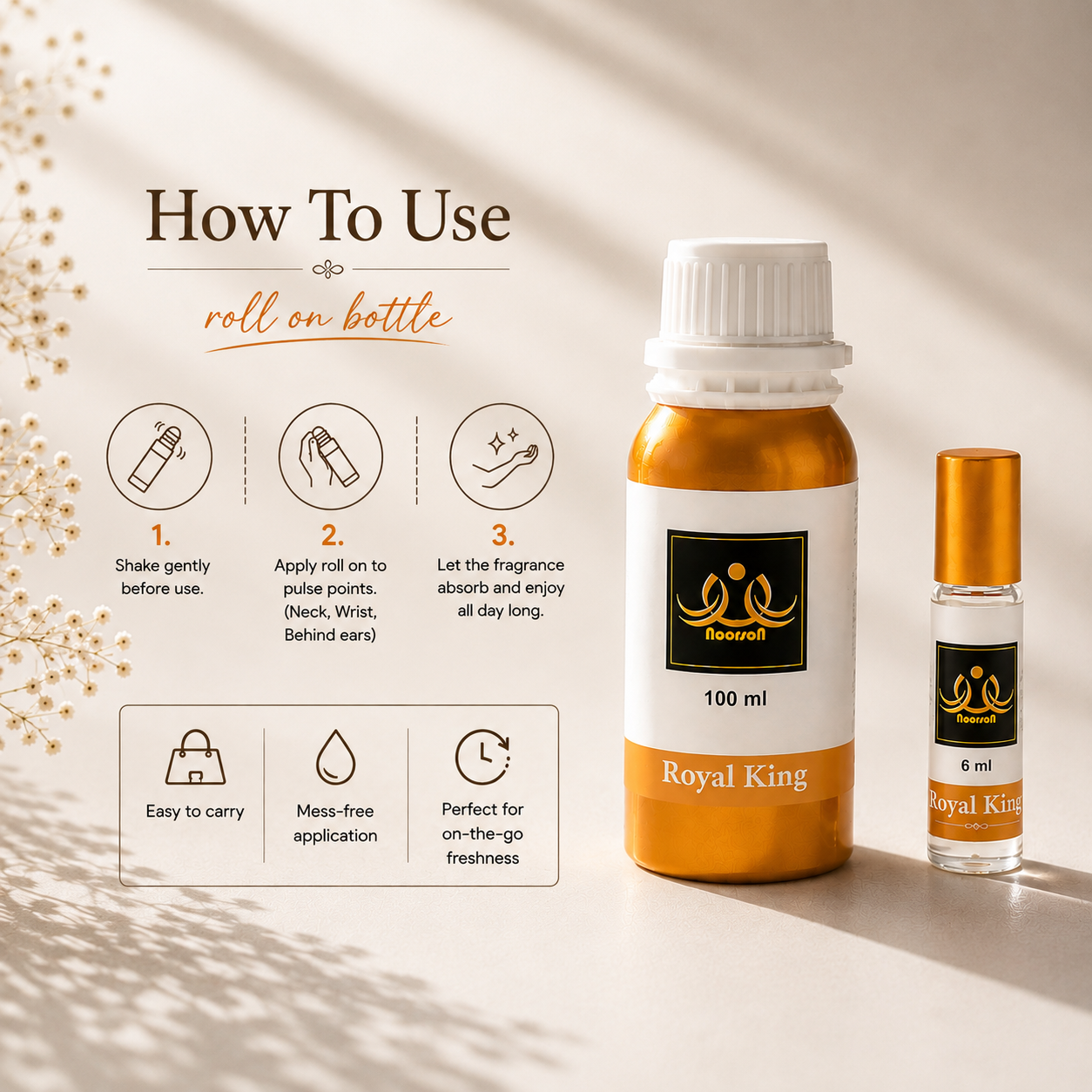 Royal King Non-Alcoholic Premium Quality Attar Perfume