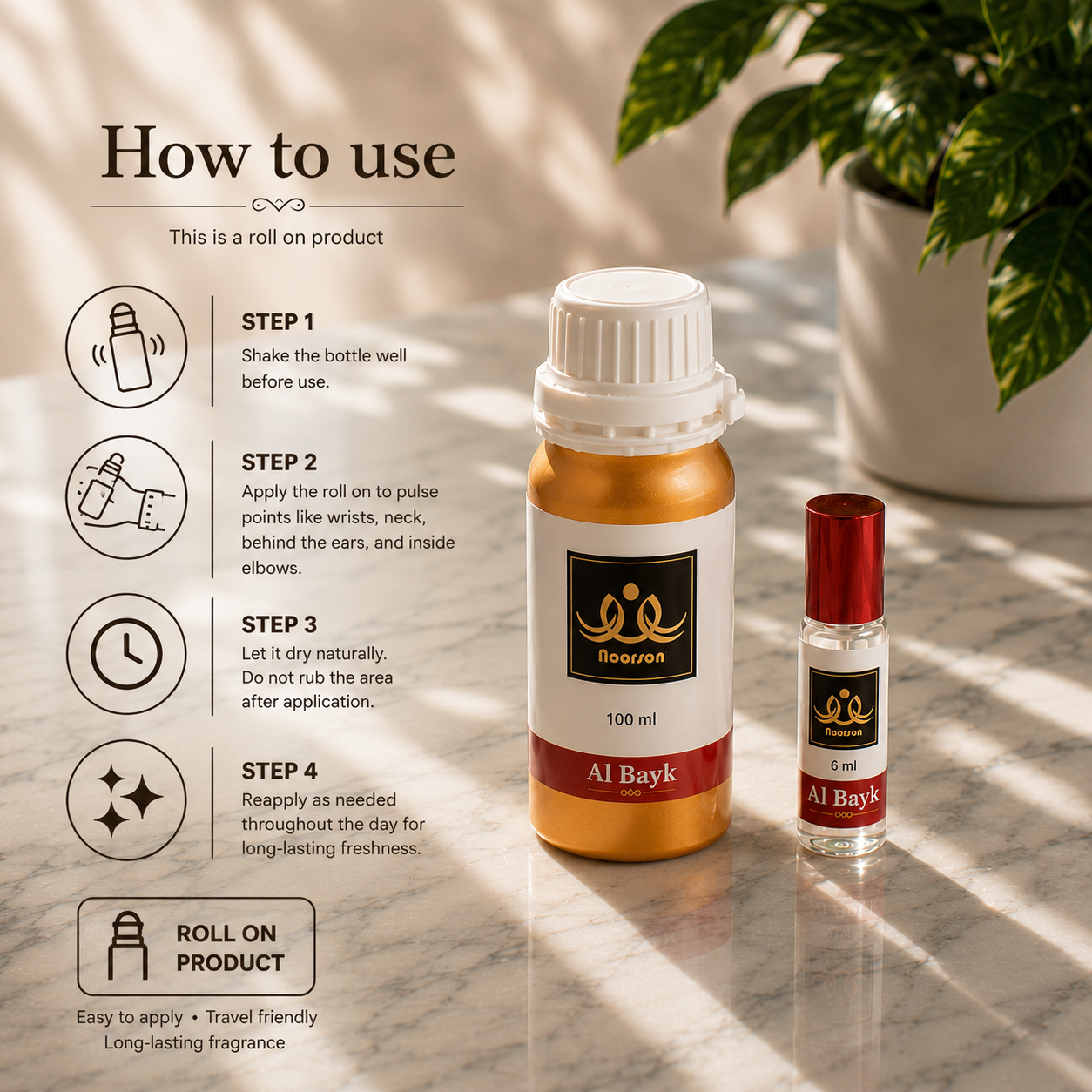 Al Bayk Non-Alcoholic Premium Quality Attar Perfume - Mega Pack