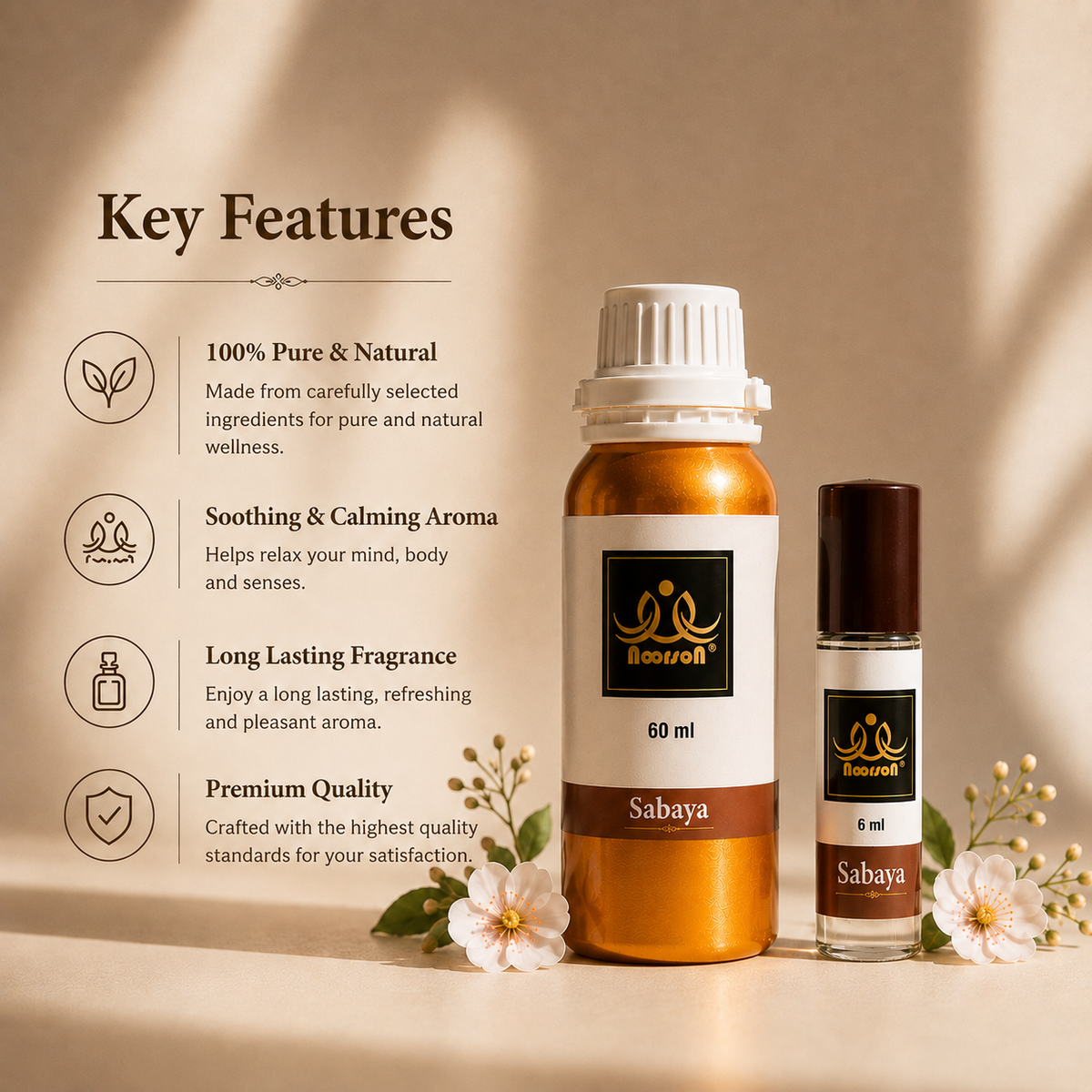 Sabaya Non-Alcoholic Premium Quality Attar Perfume