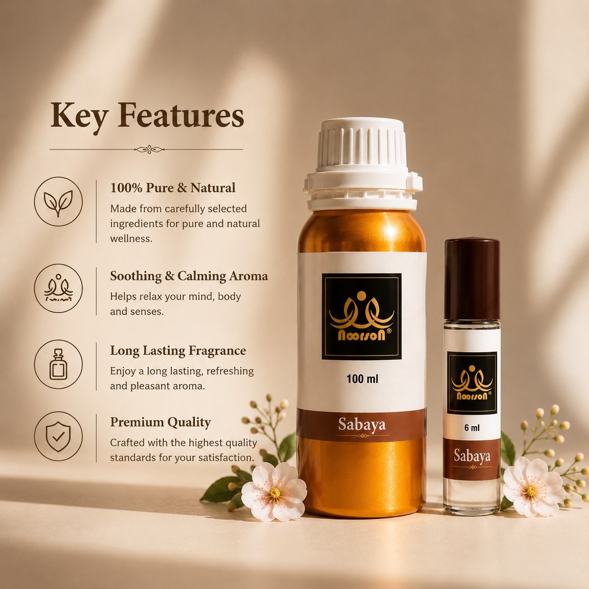 Sabaya Non-Alcoholic Premium Quality Attar Perfume