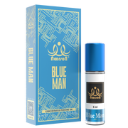Noorson Blue Man Attar 6ml – Long Lasting Alcohol-Free Perfume Oil for Men | Premium Fresh Aqua Fragrance | Roll-On Ittar for Daily Wear, Office & Special Occasions