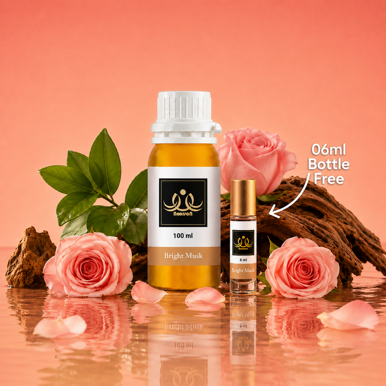 Bright Musk Non-Alcoholic Premium Quality Attar Perfume - Mega Pack
