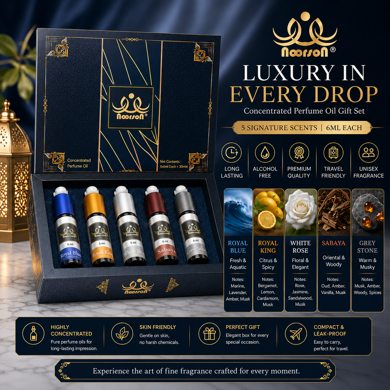 Royal Combo (05 x 06Ml : Pack of 05)