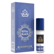Noorson Royal Black Attar 6ml | Long Lasting Alcohol-Free Perfume Oil for Men & Women | Premium Luxury Oud & Musk Fragrance | Roll-On Ittar for Daily Wear, Parties & Special Occasions | Concentrated Arabic Perfume Oil