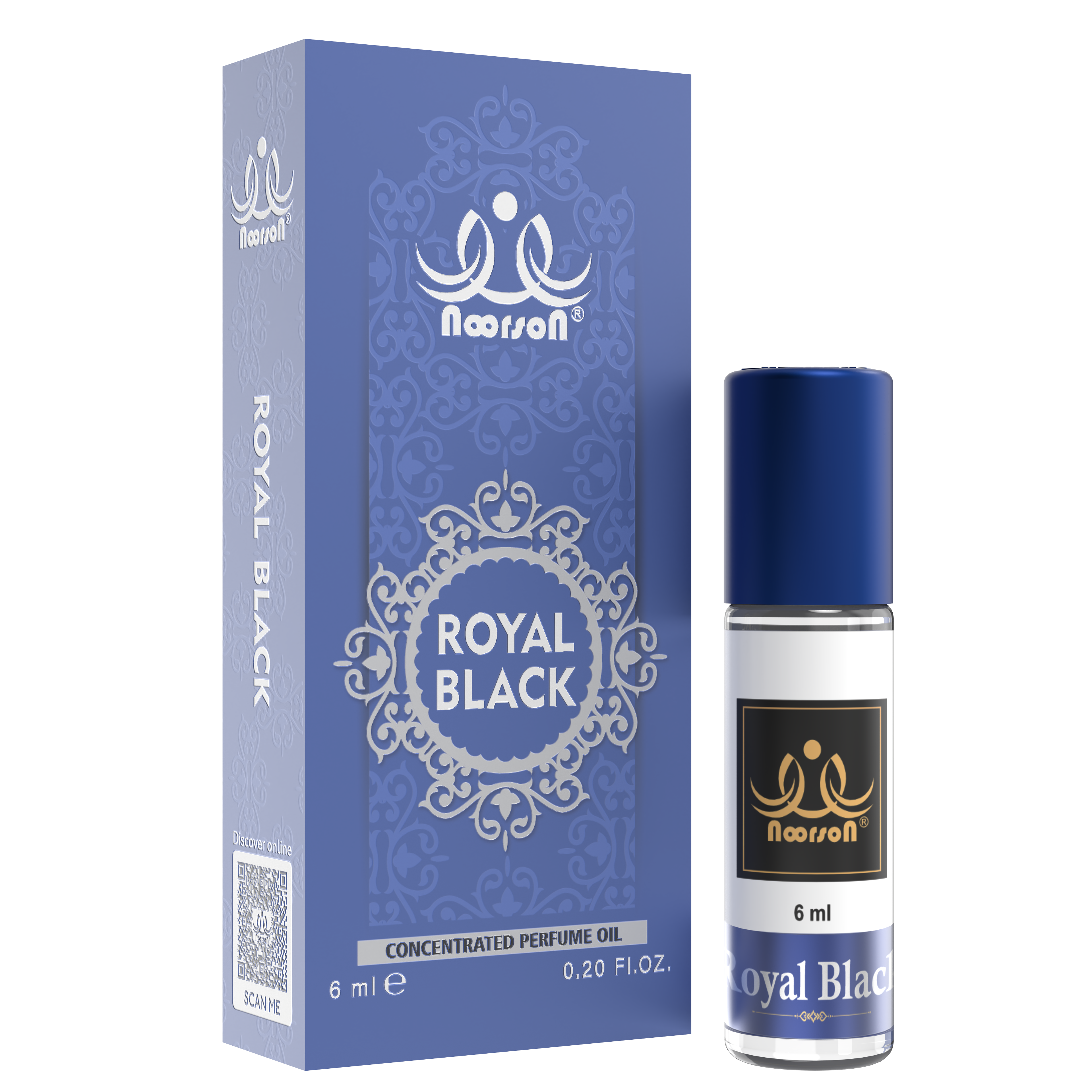 Noorson Bright Musk Attar 6ml | Long Lasting Alcohol-Free Perfume Oil | Premium White Musk Fragrance for Men & Women | Roll-On Ittar | Natural & Concentrated Aroma | Unisex Luxury Attar | Natural & Skin Friendly | Travel Size Roll-On