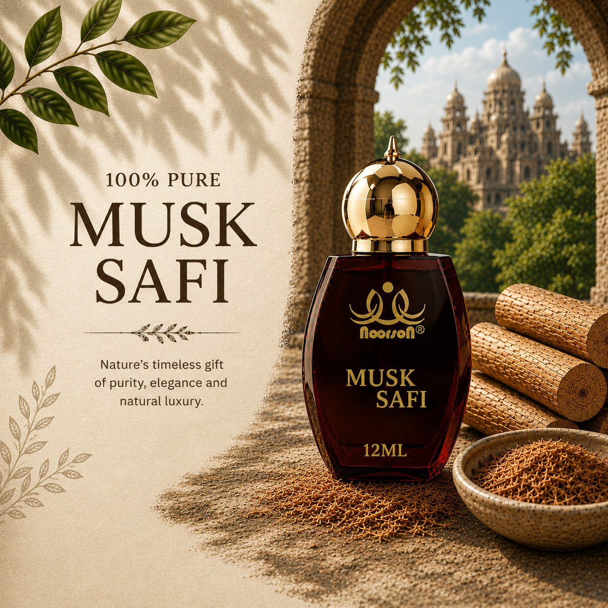 Musk Safi Non-Alcoholic Premium Quality Attar Perfume