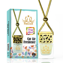 Noorson Tangy Masti Mango Alphanso Car Air Freshener Hanging with 100% Natural Essential Oils ( Pack Of 2 )