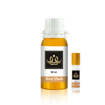 Brut Musk Non-Alcoholic Premium Quality Attar Perfume - Mega Pack