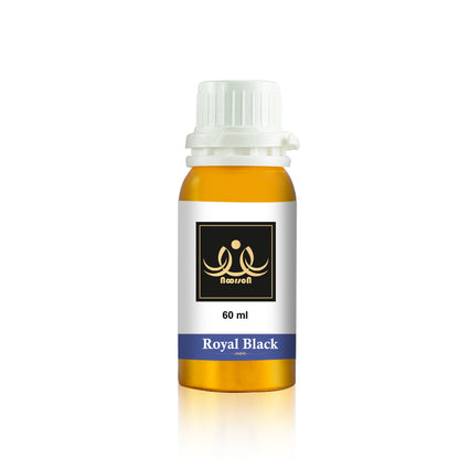 Royal Black Non-Alcoholic Premium Quality Attar Perfume - Mega Pack