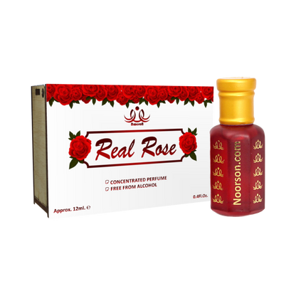 Real Rose Non-Alcoholic Premium Quality Attar Perfume