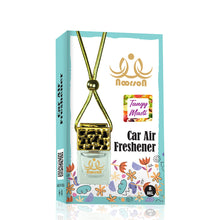 Noorson Tangy Masti Lemon Car Air Freshener Hanging with 100% Natural Essential Oils ( Pack Of 2 )